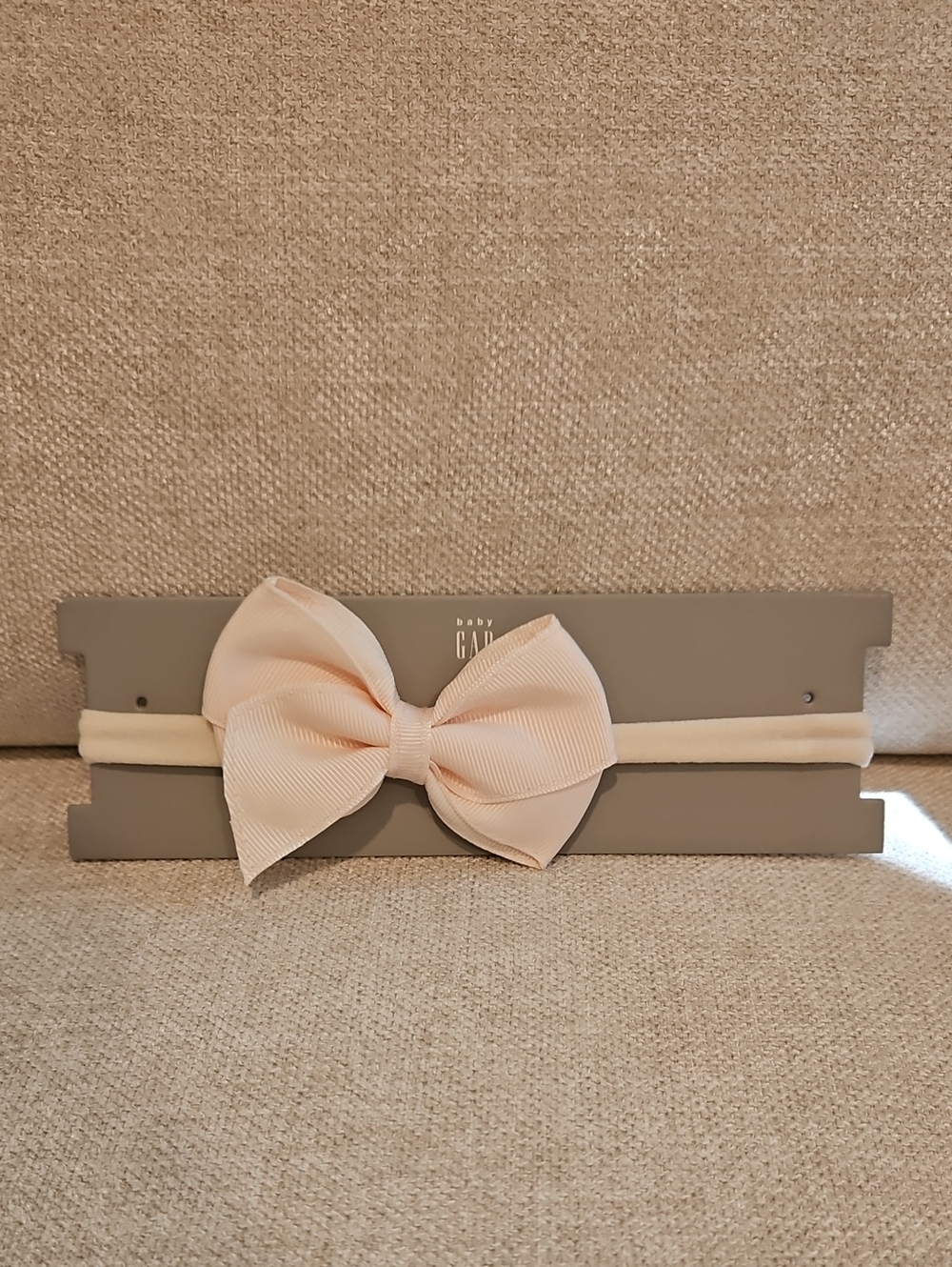 GAP Soft Pink Bow Headband for Kids